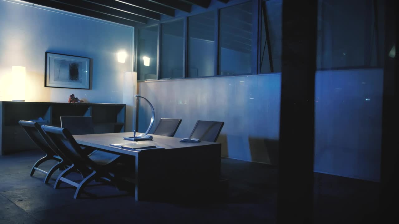 Download Free Stock Video Room With Coffee Table At Night Live Wallpaper