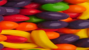 Free Stock Video Rotating Fruit Shaped Candy Texture Live Wallpaper