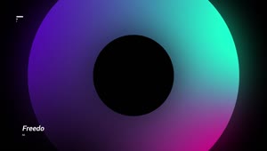 Free Stock Video Round Gradient Title Live Wallpaper