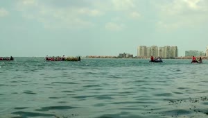 Free Stock Video Rowing Race In The Sea Live Wallpaper