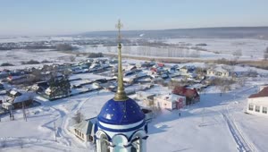 Free Stock Video Russian Orthodox Church In The Snow Live Wallpaper