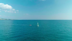 Free Stock Video Sailboat Heading Away From A Beach Live Wallpaper