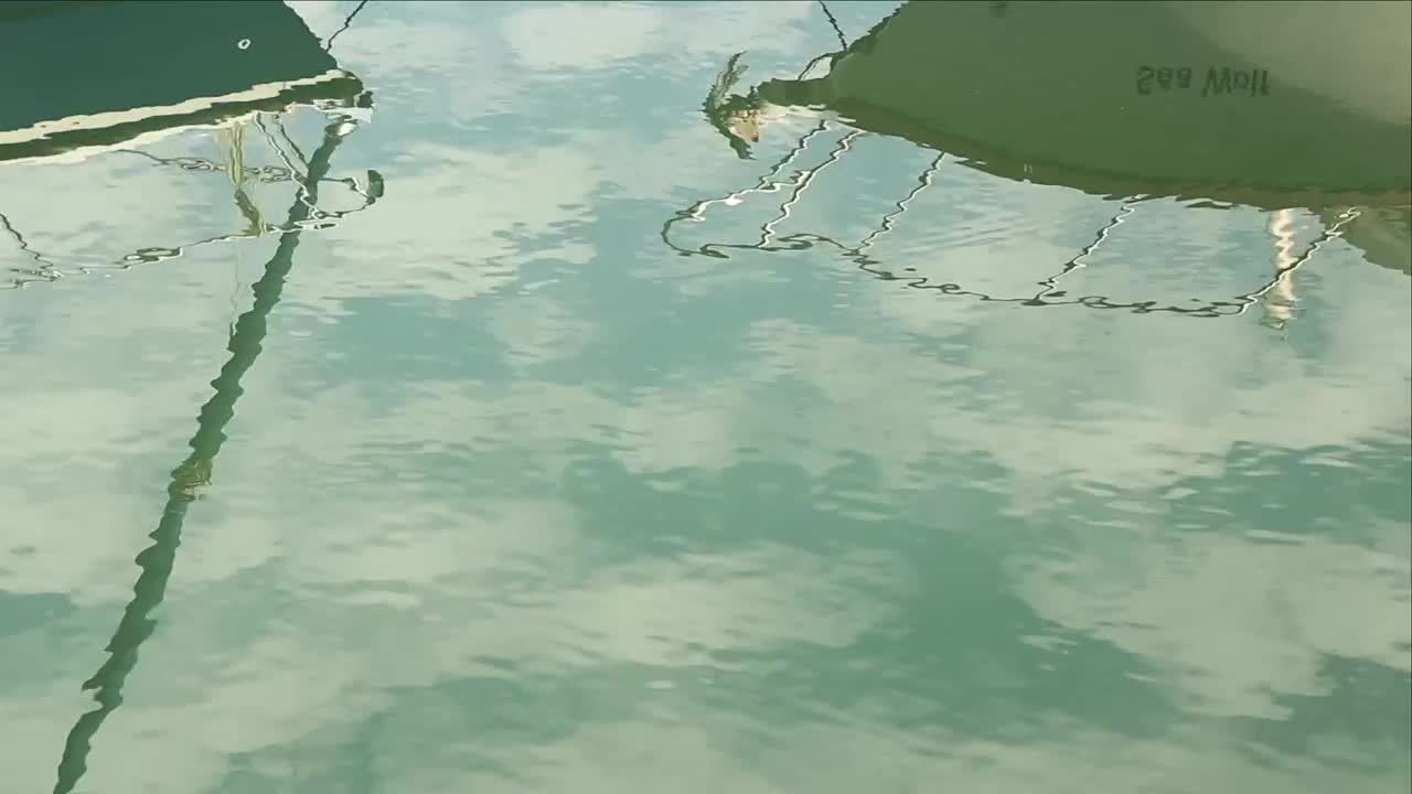 Download Free Stock Video Sailing Boats Reflecting On The Lake Live Wallpaper