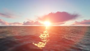 Free Stock Video Sailing Into The Sunset At Sea Live Wallpaper