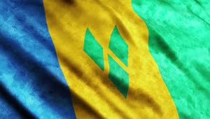 Free Stock Video Saint Vicent And The Grenadines Flag Live Wallpaper