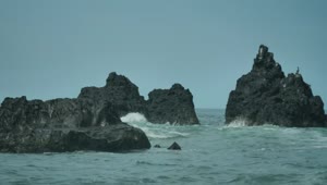 Free Stock Video Sea Waves And Big Rocks Live Wallpaper