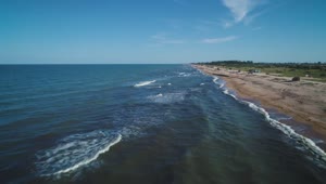 Free Stock Video Sea Waves Reaching The Beach In The Seashore Live Wallpaper