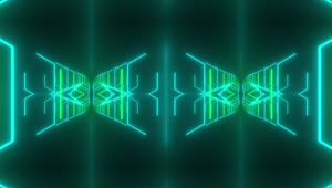 Free Stock Video Sequences Of Duplicated Blue And Green Light Lines Live Wallpaper