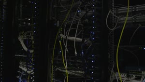 Free Stock Video Server Room Cables Live Wallpaper