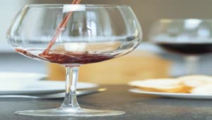 Free Stock Video Serving Wine In A Glass Viewed In Detail Live Wallpaper