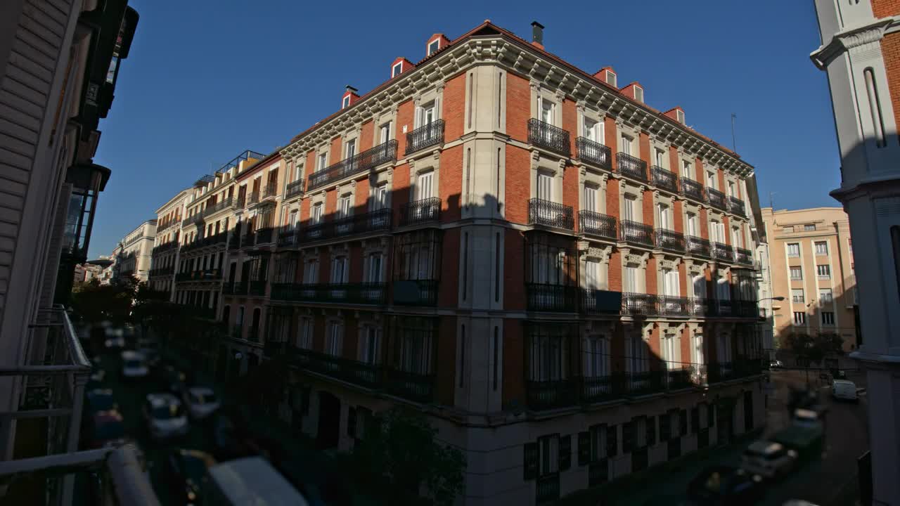 Download Free Stock Video Shadows Moving Across A Building In Spain Live Wallpaper