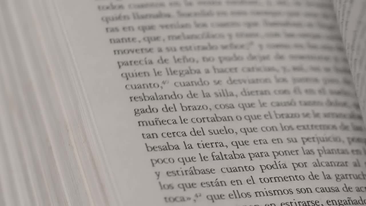 Download Free Stock Video Sheets Of A Book Leafed Through Close Up Live Wallpaper