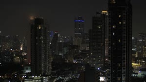 Free Video Stock Skyscraper Lights In Thailand Live Wallpaper