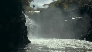 Free Video Stock Slow Motion Waterfall And Mist Live Wallpaper