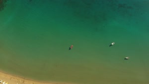 Free Video Stock Small Boats In The Ocean Live Wallpaper
