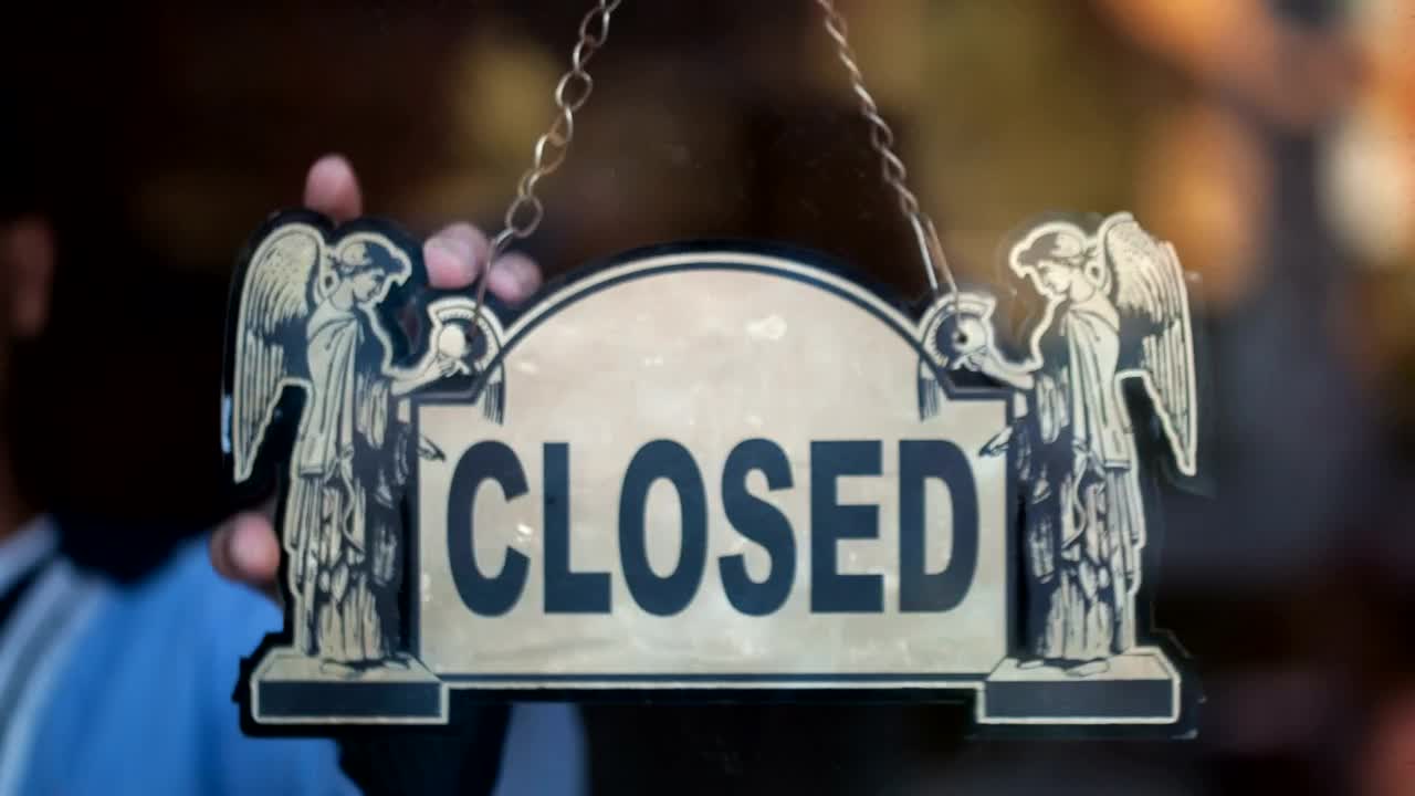 Download Free Video Stock Small Shop Sign Live Wallpaper