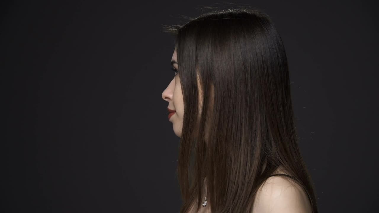 Download Free Video Stock Smiling While Looking At The Camera Live Wallpaper