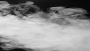 Free Video Stock Smoke With Black Background Black And White Live Wallpaper