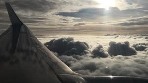 Free Video Stock Smooth Flying Above The Clouds Live Wallpaper