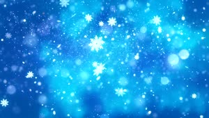 Free Video Stock Snowing Luminous Snowflakes Live Wallpaper