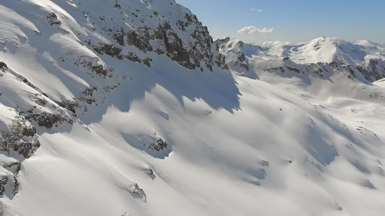 Download Free Video Stock Snowy Mountains At High Altitude Live Wallpaper