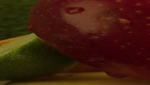 Free Video Stock Some Types Of Fruit Rotating Slowly Live Wallpaper