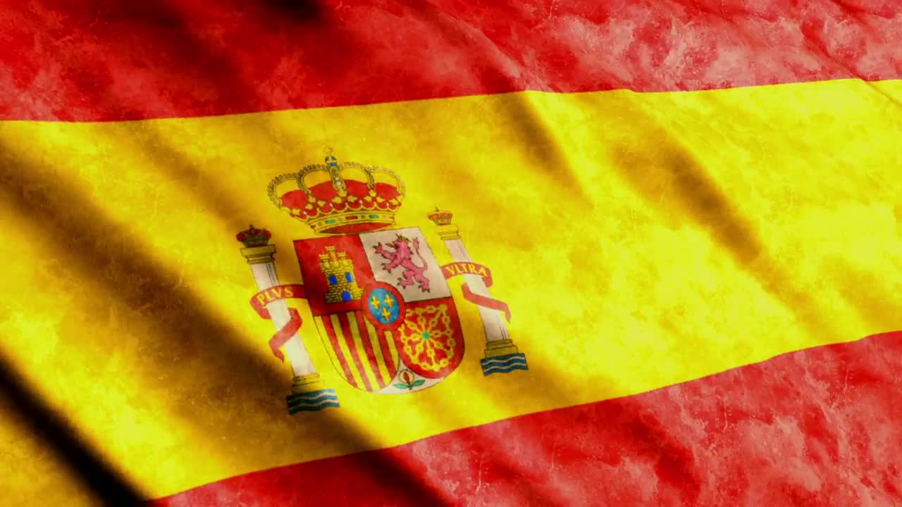 Download Free Video Stock Spanish Flag In The Wind Live Wallpaper