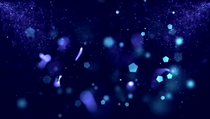 Free Video Stock Sparkling Particles On Blue Background Live Wallpaper