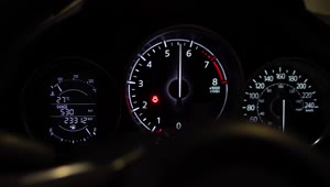 Free Video Stock Speedometer Of An Accelerating Car Live Wallpaper