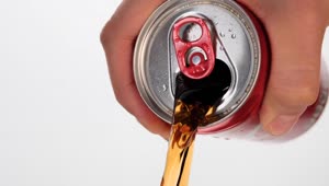 Free Video Stock Spilling A Can Of Cola Live Wallpaper