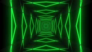 Free Video Stock Square Passageway Of Red And Green Lines Live Wallpaper