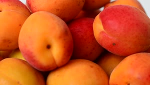 Free Video Stock Stacked Apricots Live Wallpaper