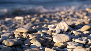 Free Video Stock Stacking Stones On The Beach Live Wallpaper
