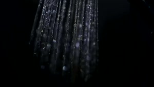 Free Video Stock Stream Of Shower Water On Black Background Live Wallpaper