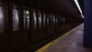 Free Video Stock Subway Train In New York Live Wallpaper