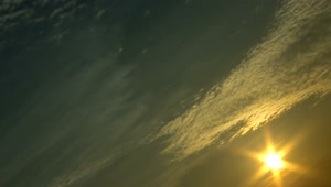 Free Video Stock Sun Flare Across The Sky Live Wallpaper
