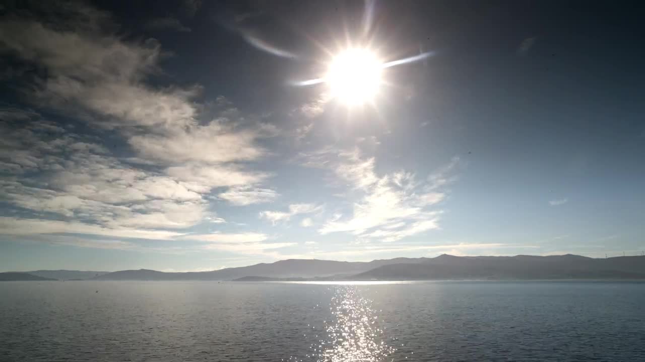 Download Free Video Stock sunset over the sea Live Wallpaper