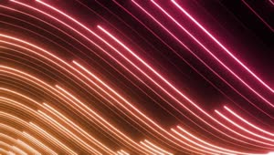 Free Video Stock surface of light lines gradient pink to orange Live Wallpaper