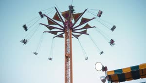 Free Video Stock swing tower ride Live Wallpaper