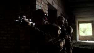 Free Video Stock tactical team moving Live Wallpaper