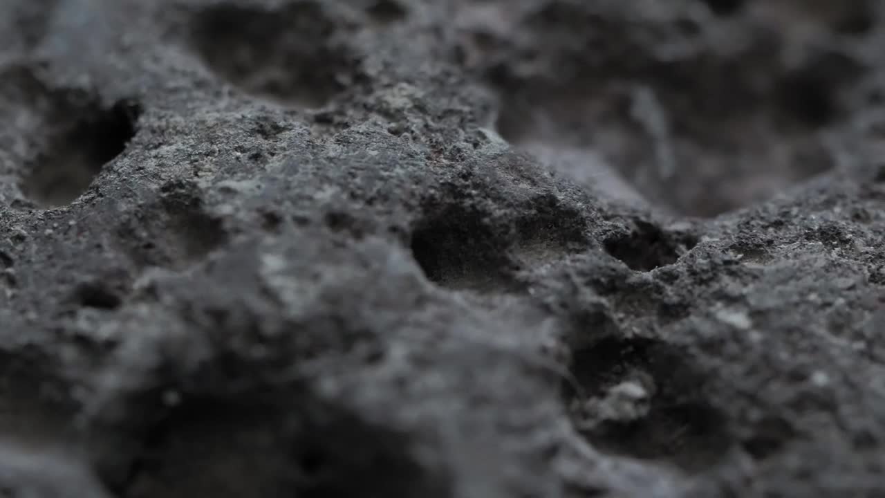 Download Free Video Stock texture of a gray rock detail view Live Wallpaper