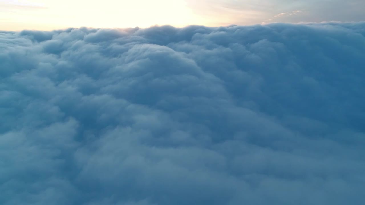 Download Free Video Stock texture of a magical layer of blue clouds Live Wallpaper