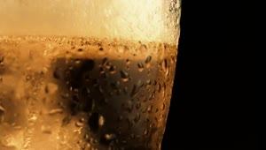 Free Video Stock texture of glass with cold beer Live Wallpaper