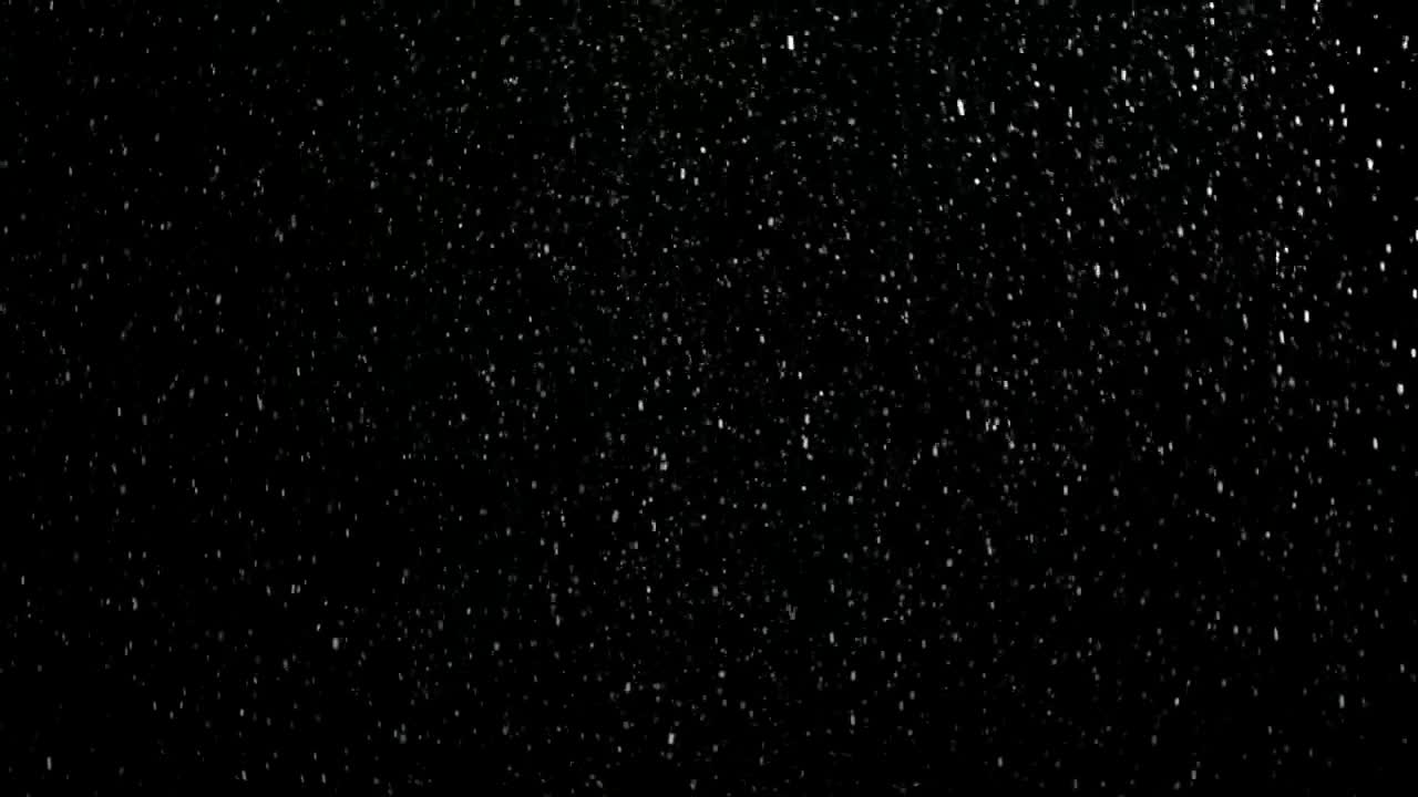 Download Free Video Stock texture of snow falling on black background Live Wallpaper