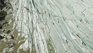 Free Video Stock the svinafellsjokull glacier field Live Wallpaper