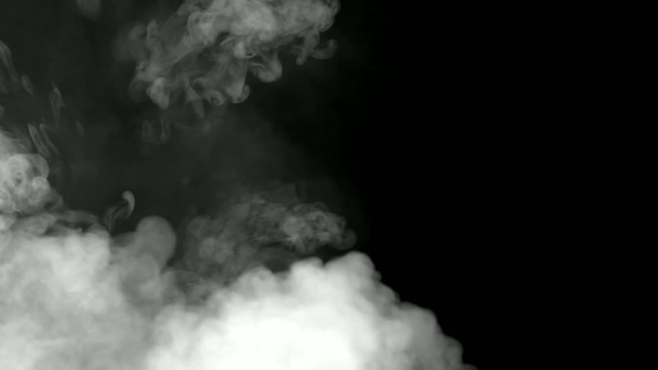 Download Free Video Stock thick smoke on a black background Live Wallpaper