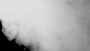 Free Video Stock thick smoke rising Live Wallpaper