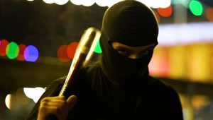 Free Video Stock thug with baseball bat Live Wallpaper