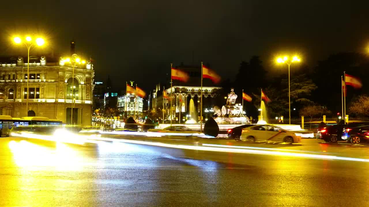 Download Free Video Stock time lapse in spanish traffic Live Wallpaper