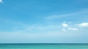 Free Video Stock time lapse of clouds in a tropical beach horizon Live Wallpaper